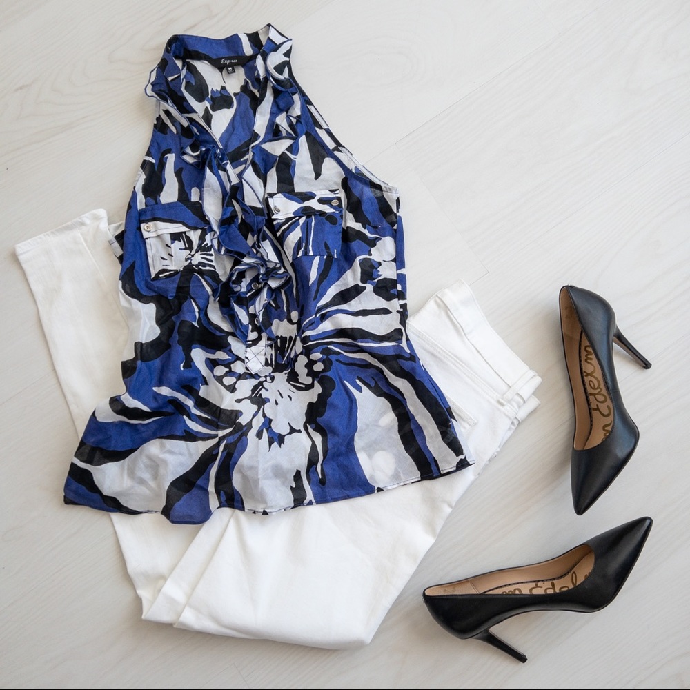 Express Halter Tank Top